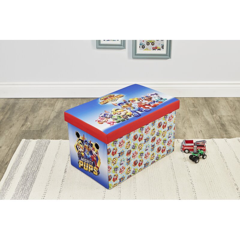 paw patrol storage bench